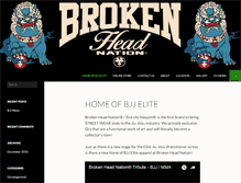 Tablet Screenshot of brokenheadnation.com